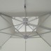 Ομπρέλα αλουμινίου κρεμαστή τετράγωνη με βάση